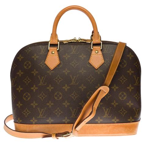 louis vuitton alma mm with strap|louis vuitton alma handbag.